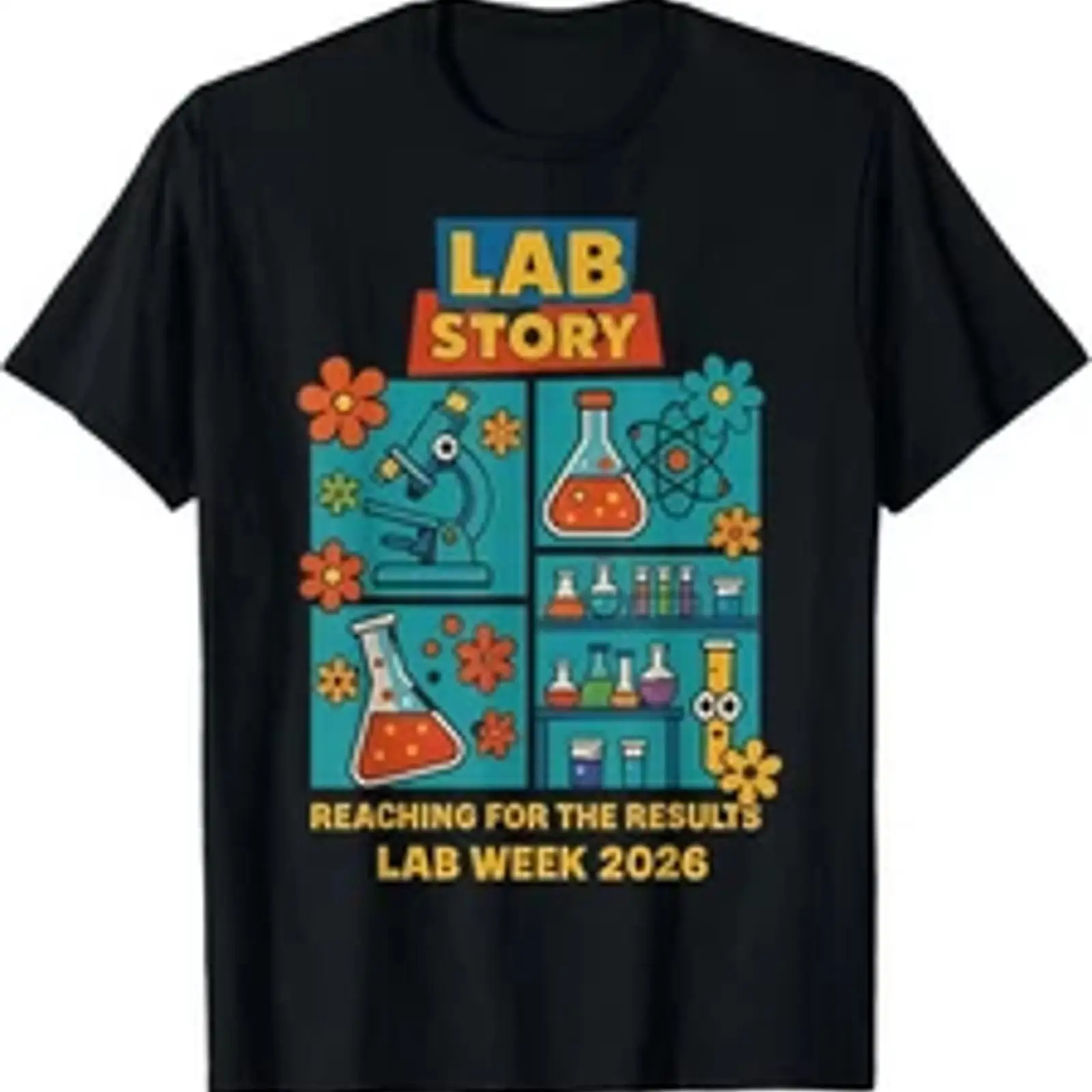 Medical Lab Technician - 2026 Laboratoriumweek Medische Technicus T-shirt 100%