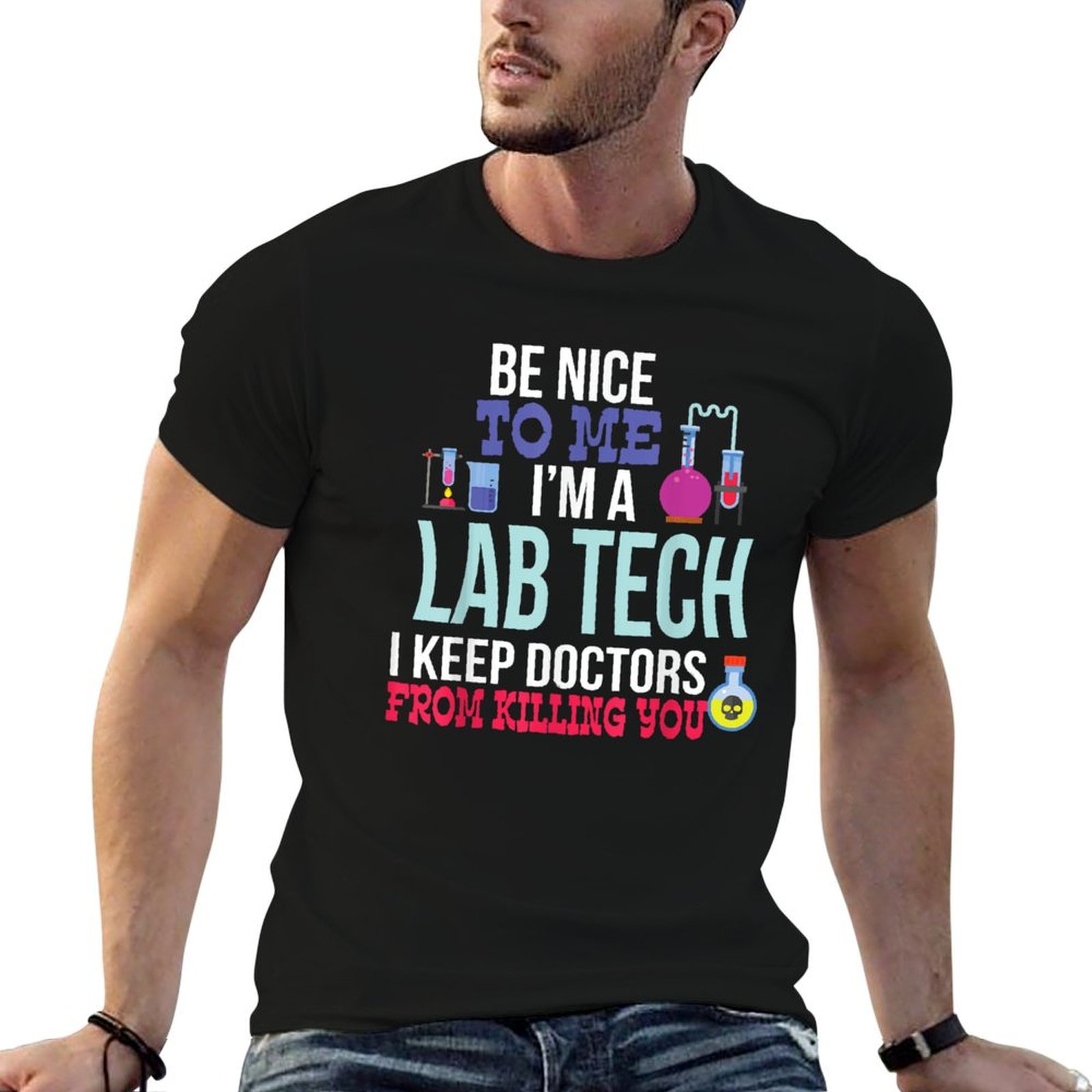Medical Lab Technician - Grappig medisch laboratoriumtechnicus T-shirt vakantie vakantie