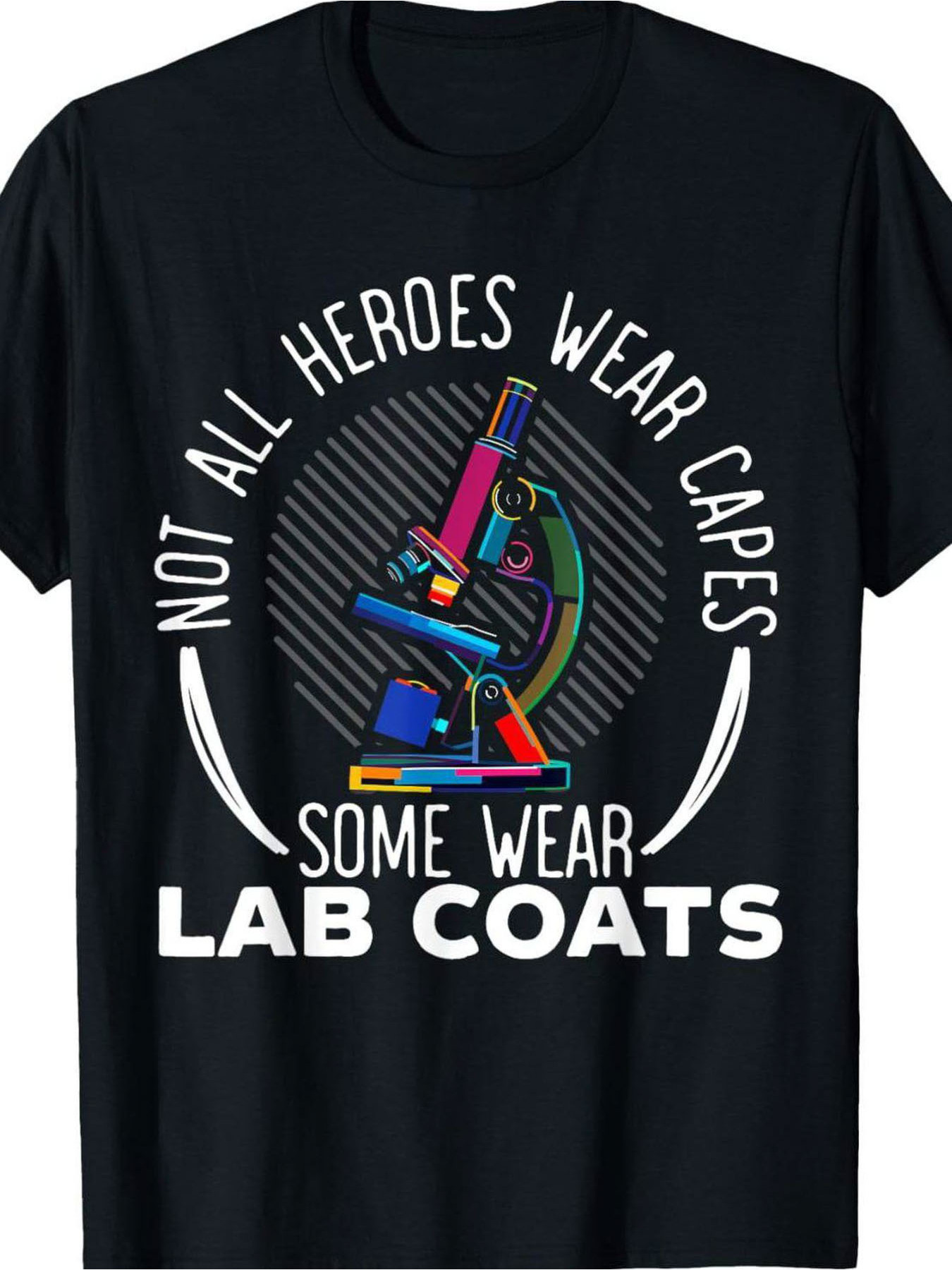 Zwart heren-T-shirt met ronde  - Medical Lab Technician recensie en prijs