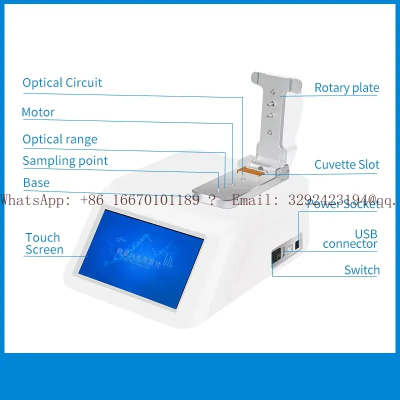 WEIAI Lab Nano-900 UV-Vis Spec - Medical Lab Technology recensie en prijs